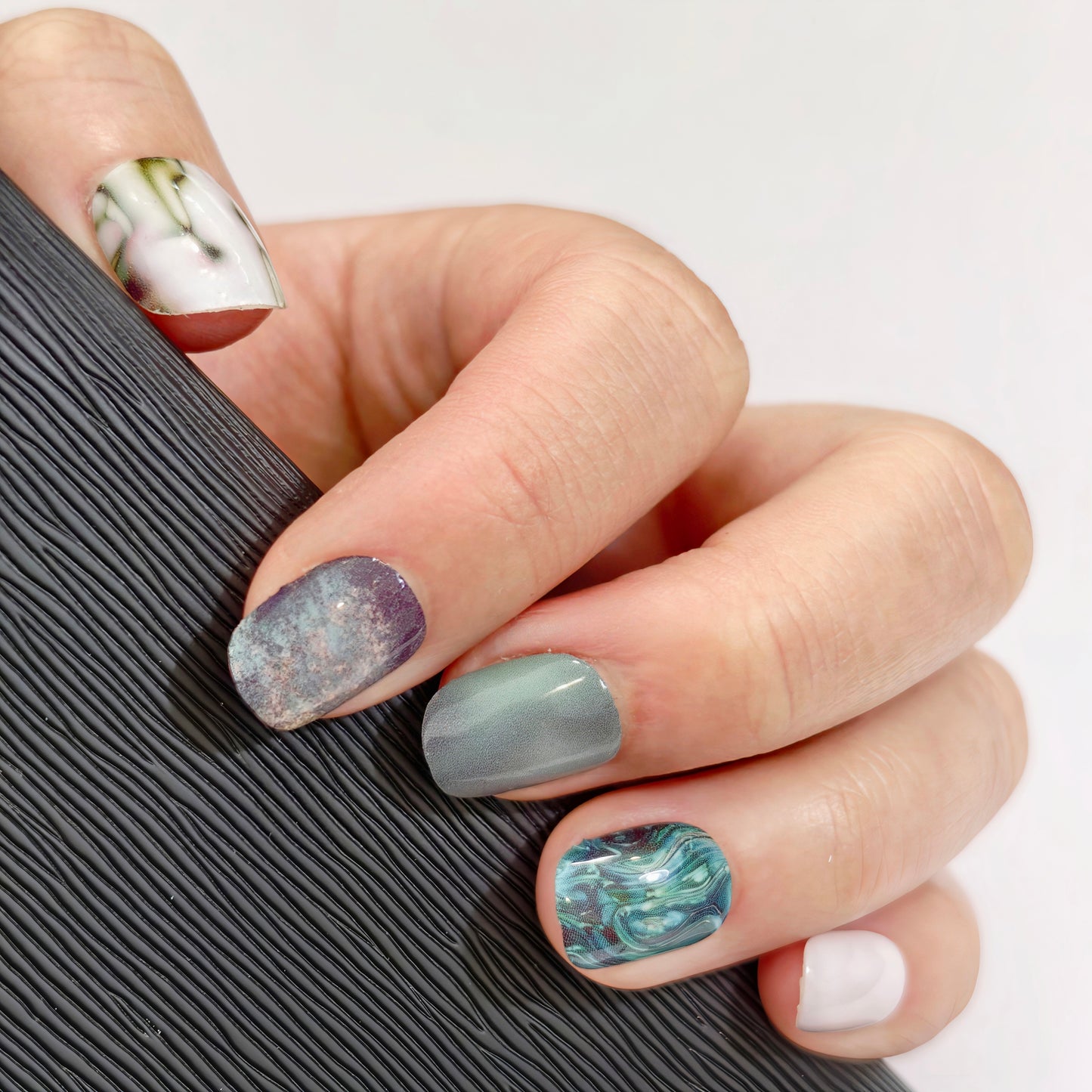 Ethereal Mist Swirl | Press-on Nails