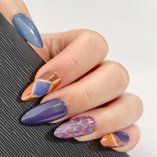 Geometric Elegance | Press-on Nails