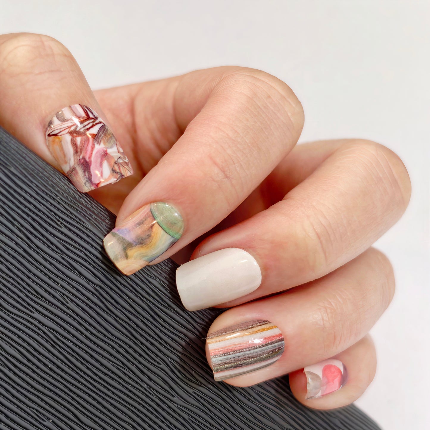 Modern Geometric Abstract | Press-on Nails