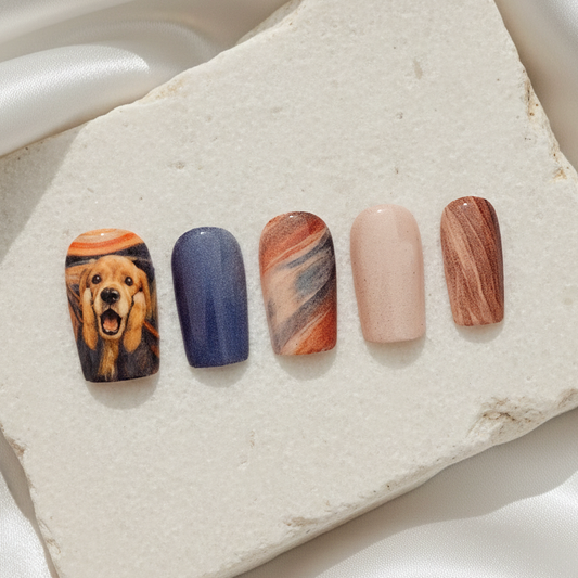 Detailed_close-up_of_The_Scream_inspired_pet_portrait_press-on_nail_highlighting_expressive_art_style_and_textures