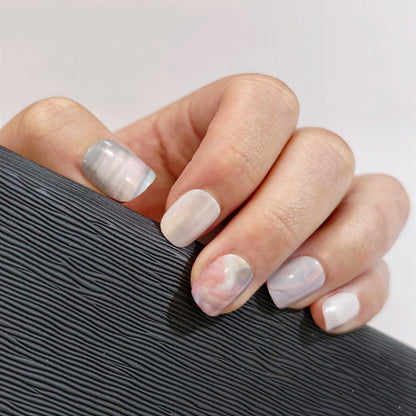 Dreamy Pastel Marble | Press-on Nails