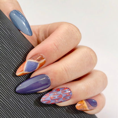 Geometric Elegance | Press-on Nails